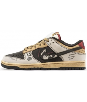 Nike Dunk Low Stussy 40th Anniversary Brown Beige