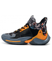 Кроссовки Nike Air Jordan Why Not Zero 2 Black Yellow