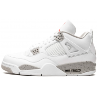 Nike Air Jordan 4 White Oreo с мехом