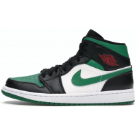 Nike Air Jordan 1 Mid Pine Green Toe