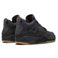 Nike Air Jordan 4 Rtr Levis Nrg Bg Levi's Black
