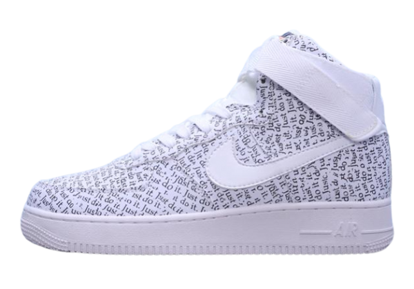 Nike Air Force 1 High Just Do It Pack White W