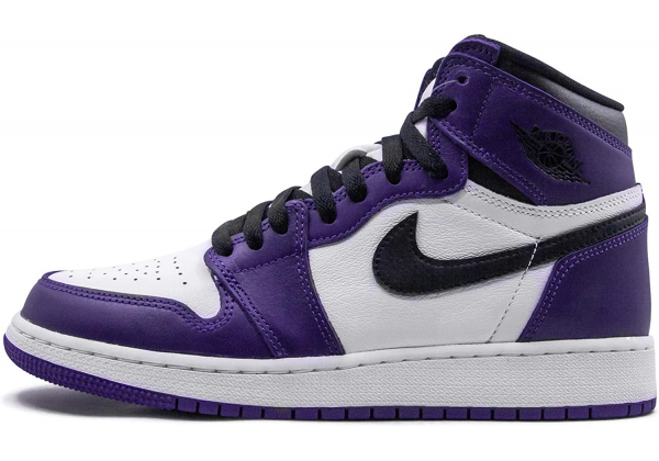 Кроссовки Nike Air Jordan 1 Mid SE Court Purple зимние