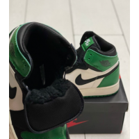 Nike Air Jordan 1 Retro Pine Green с мехом