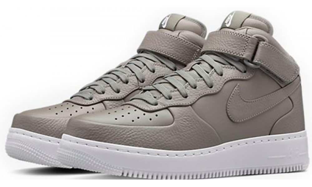 Аир форс 1 мид. Nike Air Force 1 Mid Grey. Nike Air Force 1 Mid серые. Найк АИР Форс 1 МИД. Nike ar Force 1 Mid.