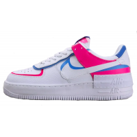 Nike кроссовки женские Air Force розовые с голубым