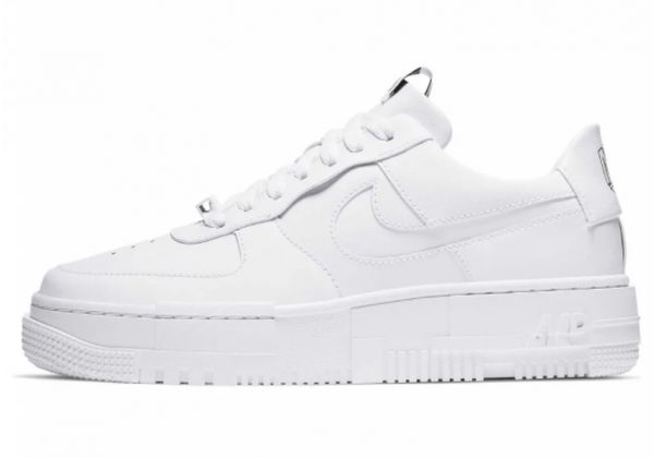 Кроссовки Nike Air Force белые моно