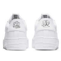 Кроссовки Nike Air Force белые моно