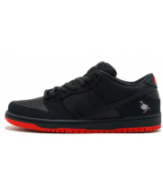 Nike кроссовки Air Force 1 SB Dunk Low Jeff Staple черные