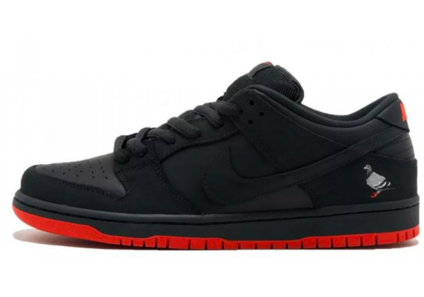 Nike кроссовки Air Force 1 SB Dunk Low Jeff Staple черные