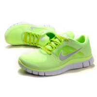 Кроссовки Nike Free Run зеленые