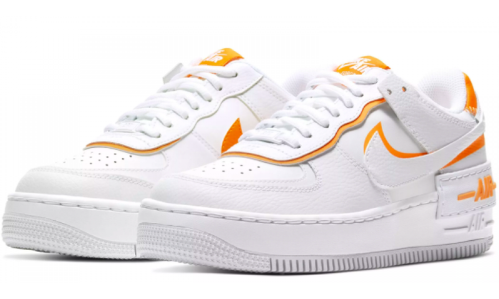 Nike air force 1 shadow москва. Nike Air Force 1 Shadow White. Nike Air Force 1 White Orange. Nike Air Force Shadow белые. Air Force 1 Low Shadow.