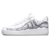 Nike кроссовки Air Force 1 Low Skeleton Halloween White