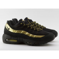 Кроссовки Nike Air Max 95 черные с золотым