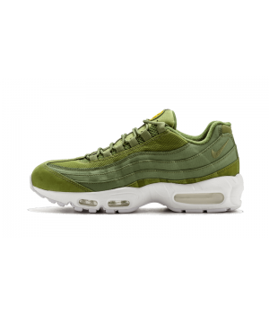 Кроссовки Nike (Найк) Air Max 95 зеленые мужские