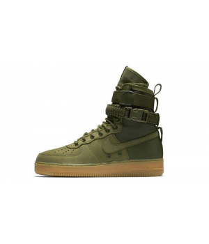 Nike кроссовки Air Force High SF AF1 Army-Green
