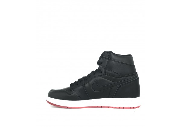Кроссовки Nike Air Jordan черно-бордовые