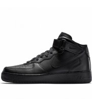 Nike кроссовки мужские Air Force 1 Mid Black мужские черные