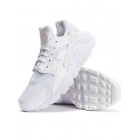 Кроссовки Nike Huarache Ultra белые с серым
