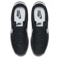  Кроссовки Nike Cortez Classic Leather черные с белым