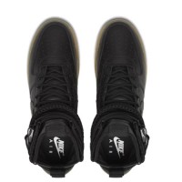 Зимние кроссовки Nike SF AF1 Special Field Air Force 1 Light Brown черные