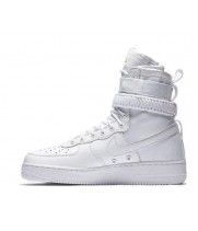 Зимние кроссовки Nike SF AF1 Special Field Air Force 1 White белые