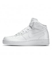 Nike Air Force 1 High с мехом White