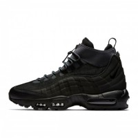 Зимние кроссовки Nike Air Max 95 SneakerBoot Mid Black черные