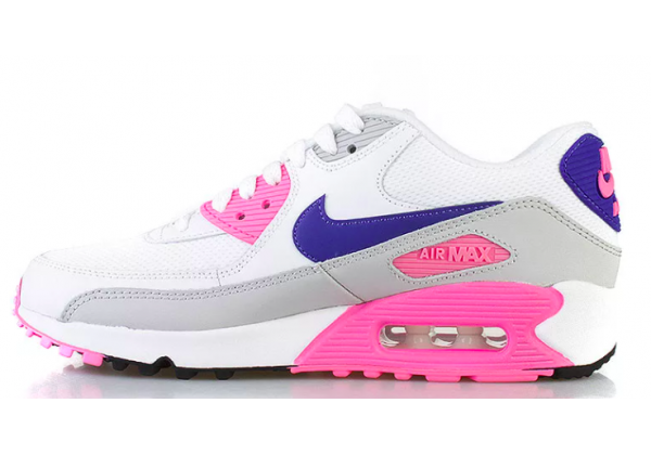 Кроссовки Nike Air Max 90 розовые с белым