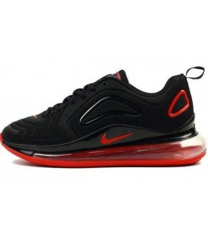 Зимние кроссовки Nike Air Max 720 черные с красным
