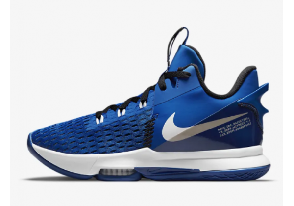 Кроссовки Nike LeBron Witness 5 синие