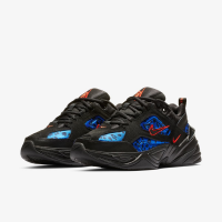 Кроссовки Nike M2k Tekno черные с синим