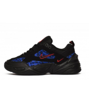 Кроссовки Nike M2k Tekno черные с синим