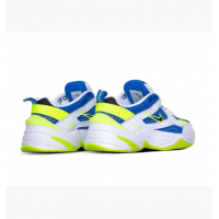 Кроссовки Nike M2k Tekno сине-желтые