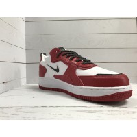 Кроссовки Nike Air Force бело-красные