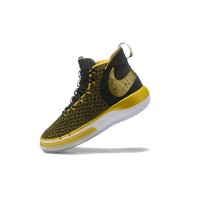  Кроссовки Nike Alphadunk желтые с черным