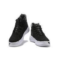  Кроссовки Nike Alphadunk черные с белым