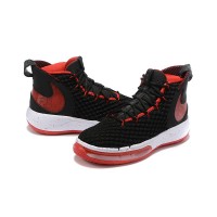  Кроссовки Nike Alphadunk красно-черные с белым