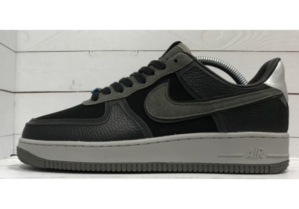 Кроссовки Nike Air Force черные с серым