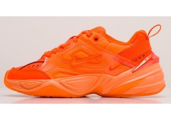 Кроссовки Nike M2k Tekno оранжевые