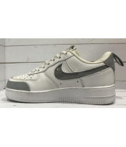 Кроссовки Nike Air Force бело-серые