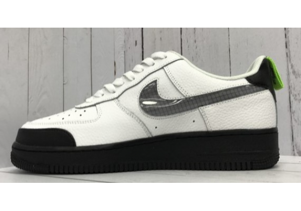 Мужские кроссовки Nike Air Force с логотипом белые