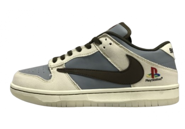 Кроссовки Nike Air Force 1 серо-голубые 