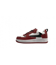 Кроссовки Nike Air Force бело-красные