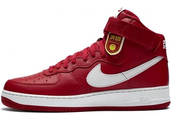 Nike Air Force 1 High Nai Ke Gym Red 2015