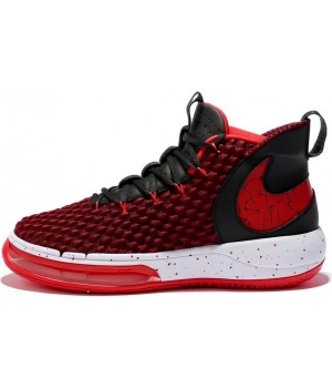 Кроссовки Nike Alphadunk красные с черным