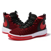 Кроссовки Nike Alphadunk красные с черным