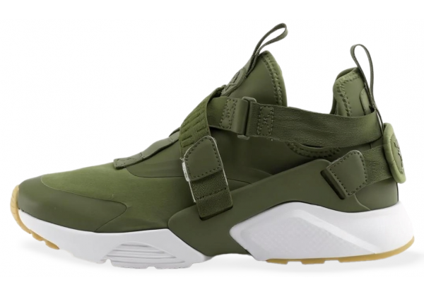 Кроссовки Air Huarache Ultra без шнурков хаки
