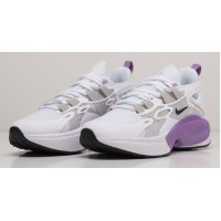 Кроссовки Nike Air Barrage белые с фиолетовым