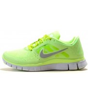 Кроссовки Nike Free Run зеленые